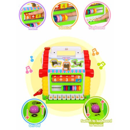 Casuta bebe interactiva, educativa, muzicala, functii multiple, +18 luni, New Generation by Urban Trends