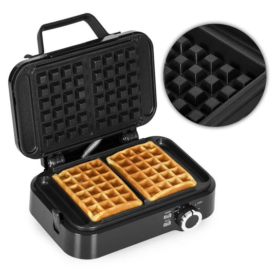 Aparat de vafe Electric idealSTORE,Strat antiaderent,Putere 1200w