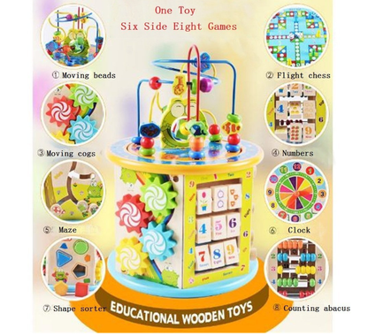 Centru de activitati Montessori 8 in 1