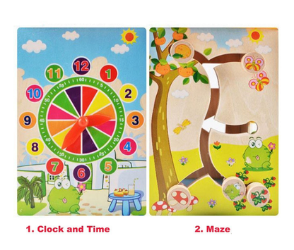 Centru de activitati Montessori 8 in 1