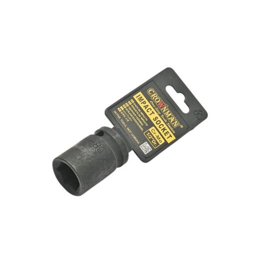 Cheie tubulara de impact idealSTORE, Dimensiune tubulara 17mm, Lungime 38 mm patrat 1/2 inch, Crom-Molibden