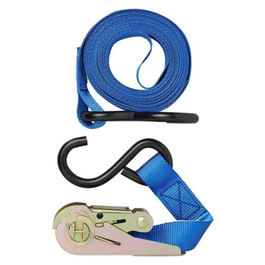 Chinga Bagaje idealSTORE, Dimensiune 25MMx5M, Culoare Albastra, Material Rezistent