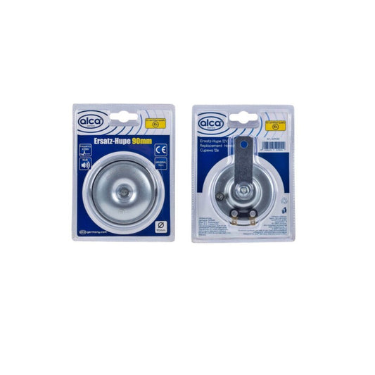 Claxon idealSTORE  90mm 12V, Volum 110db, FrecvenTA de ton Inalta 420 Hz, Sunet Puternic, Disign Ergonomic, New Generation