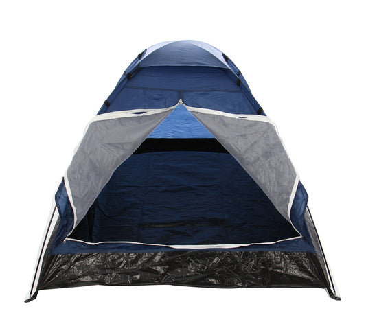 Cort Camping 2 persoane, poliester, 200 x 140 x 100