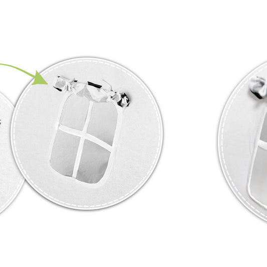 Cort de joaca cu lumini idealSTORE Panda TIPI,Bumbac Natural,Covoras Izolator,Husa de Depozitare