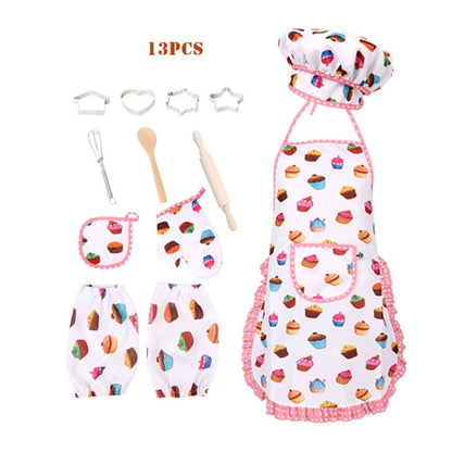 Set de gatit pentru copii Little Confectioner IdealStore cu sort, sucitor si ustensile