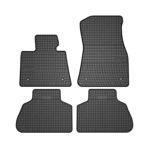 Covoare cauciuc compatibile BMW E70 X5 2007 ->, BMW X6 E71 2007-2014, Suprafata Antiaderenta, Material cauciucat foarte moale, Usor de Manevrat si Durabil