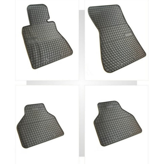 Covoare Cauciuc idealSTORE BMW E65 / E66 / E67 seria 7 2001-2008, Suprafata Antiaderenta, Material cauciucat foarte moale, usor demanevrat si durabil