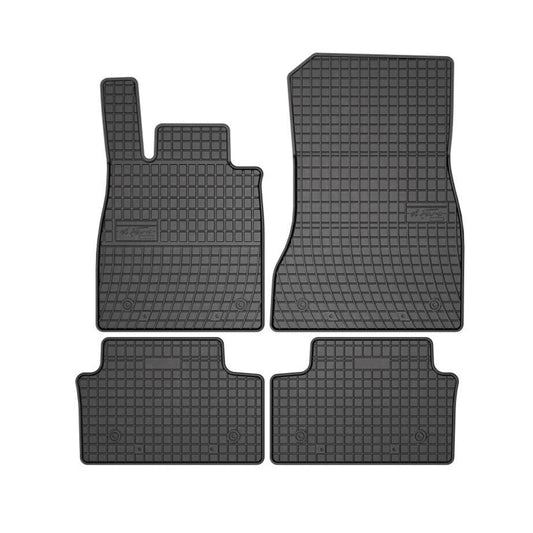 Covoare Cauciuc idealSTORE Compatibile BMW Seria 5 G60 Sedan 2023->, Suprafata antiaderenta, Material Cauciucat Foarte Moale, Usor de Manevrat si Durabil