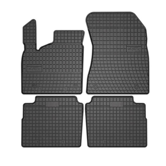 Covoare Cauciuc idealSTORE Compatibile Nissan X-Trail IV SUV 2021->, Suprafata antiaderenta, Material Cauciucat Foarte Moale, Usor de Manevrat si Durabil