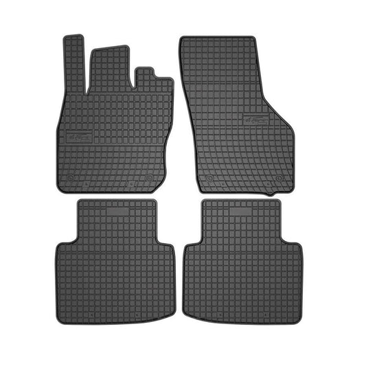 Covoare Cauciuc idealSTORE Compatibile Skoda Superb IV 2023->, Suprafata antiaderenta, Material Cauciucat Foarte Moale, Usor de Manevrat si Durabil