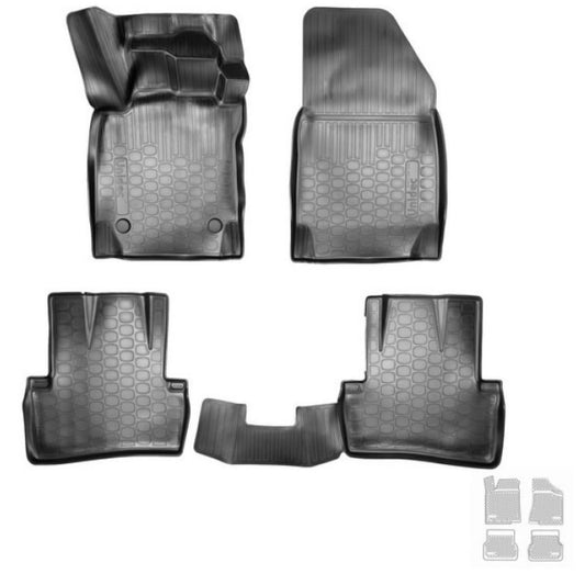 Covoare cauciuc tavita idealSTORE BMW X4 G02 2018-> Material cauciucat premium, Suprafata antiaderenta, Bordura inalta de aproximativ 2, 5cm