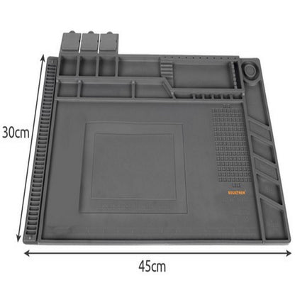 Covoras multifunctional antistatic silicon 45x30cm pentru reparatii