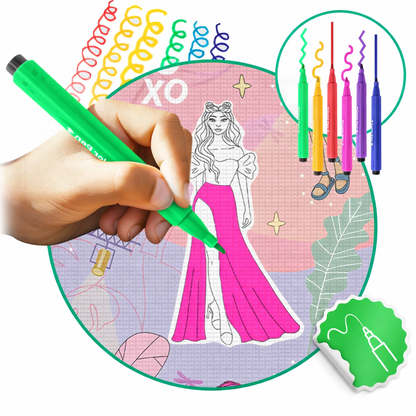 Covor de joaca pliabil din spuma pentru copii Ideal Store First Steps 200x120 cm roz