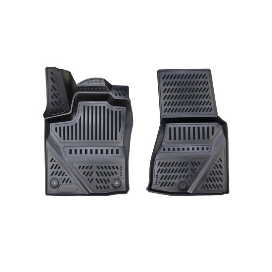Covorase auto tavita fata Smart Fortwo W453 2014-2020 idealSTORE Set 2 bucati TPE margine inaltata protectie podea