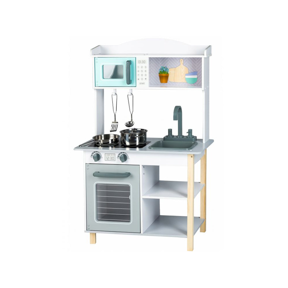 Bucatarie pentru Copii Bigshot CUB7256 din Lemn, Accesorii Incluse, 85x60x30 cm