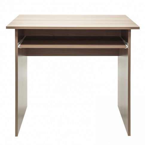 Birou calculator idealSTORE MAGIC dimensiuni 81 x 53 x 75 cm cu Scaun Ergonomic Inclus, Stejar Bardolino