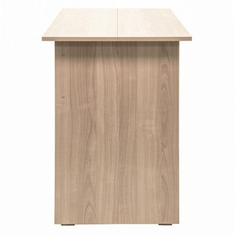 Birou calculator idealSTORE MAGIC dimensiuni 81 x 53 x 75 cm cu Scaun Ergonomic Inclus, Stejar Bardolino