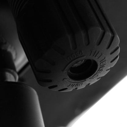 Scaun birou directorial idealSTORE Venus, reomandat pentru Birouri si Sali de Conferinte, Rotativ, tapiterie din Imitatie Piele, culoare Negru, sustine 120 Kg