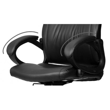 Scaun birou ergonomic idealSTORE King HC03, elegant si modern, rotativ cu inaltime reglabila, culoare negru