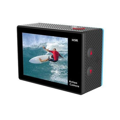 Nou! Eken Camera Ultra HD 4K 170 grade, Functie camera bord Auto, Display 2-inch, Wi-Fi, HDMI, Accesorii incluse, Micro USB waterproof 30m, Black + Telecomanda Cadou