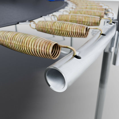 Trambulina 244CM 'SmartVIBE din Otel , Scara de Acces inclusa, Arcuri de Sustinere din otel galvanizat, Certificari GS, TUV, CE, Plasa de Protectie