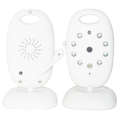 Baby Monitor Wireless ANGEL EYES, Ecran Color 2.5 inch LCD, Senzor NIGHT VISION, Monitorizare temperatura ambientala, Functie Push to Talk, Alarma, Cantece de leagan