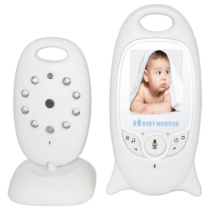 Baby Monitor Wireless ANGEL EYES, Ecran Color 2.5 inch LCD, Senzor NIGHT VISION, Monitorizare temperatura ambientala, Functie Push to Talk, Alarma, Cantece de leagan