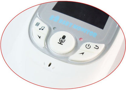 Baby Monitor Wireless ANGEL EYES, Ecran Color 2.5 inch LCD, Senzor NIGHT VISION, Monitorizare temperatura ambientala, Functie Push to Talk, Alarma, Cantece de leagan