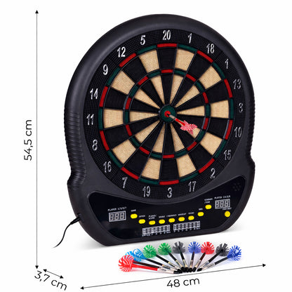 Dart Electronic idealSTORE 48 cm cu Afisaj LCD, 27 Jocuri, Scor Automat