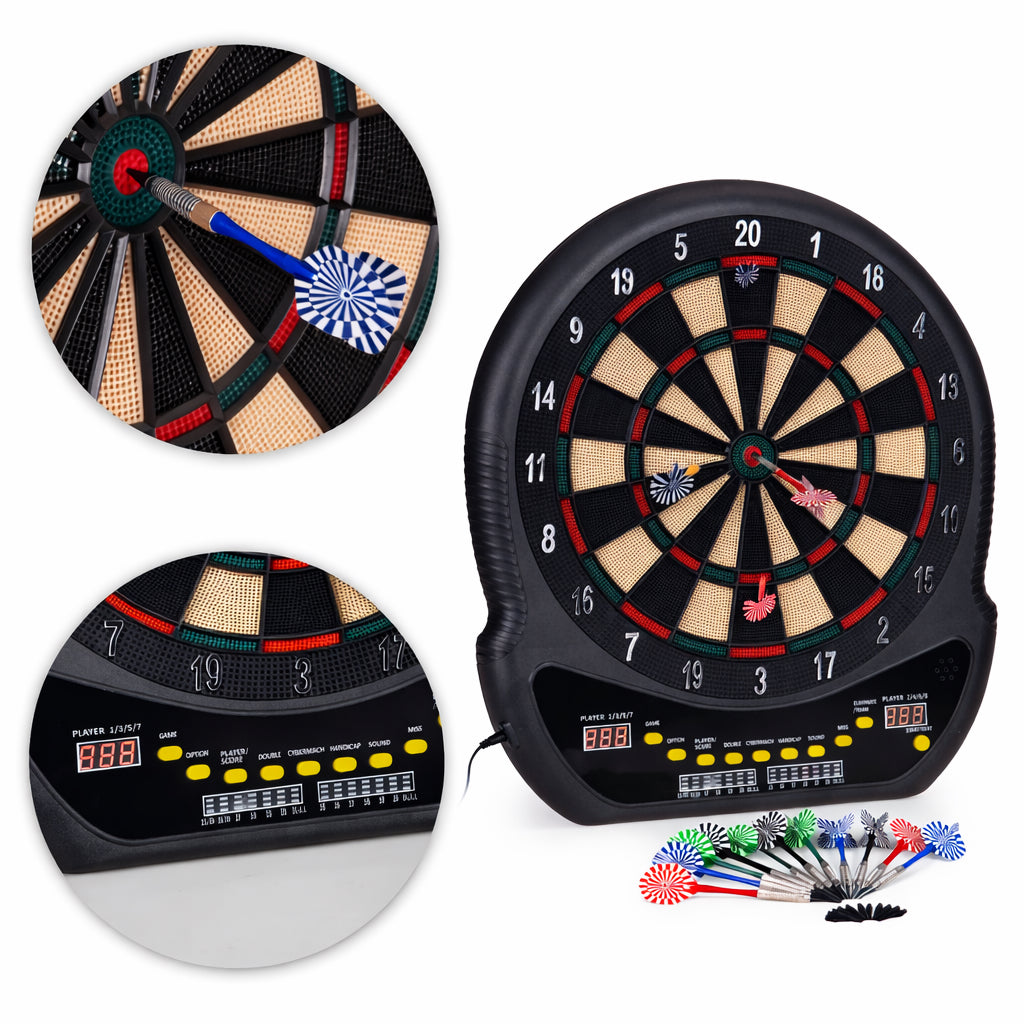 Dart Electronic idealSTORE 48 cm cu Afisaj LCD, 27 Jocuri, Scor Automat