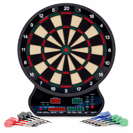 Dart Electronic idealSTORE cu Afisaj LCD, 27 Jocuri, Scor Automat, Multiplayer