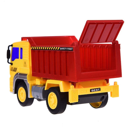 Camion DDEshop Interactiv Fantastic cu Basculare, Baterii 3x AG13 inclus, 24 x 11.5 x 11.5 cm, Multicolor
