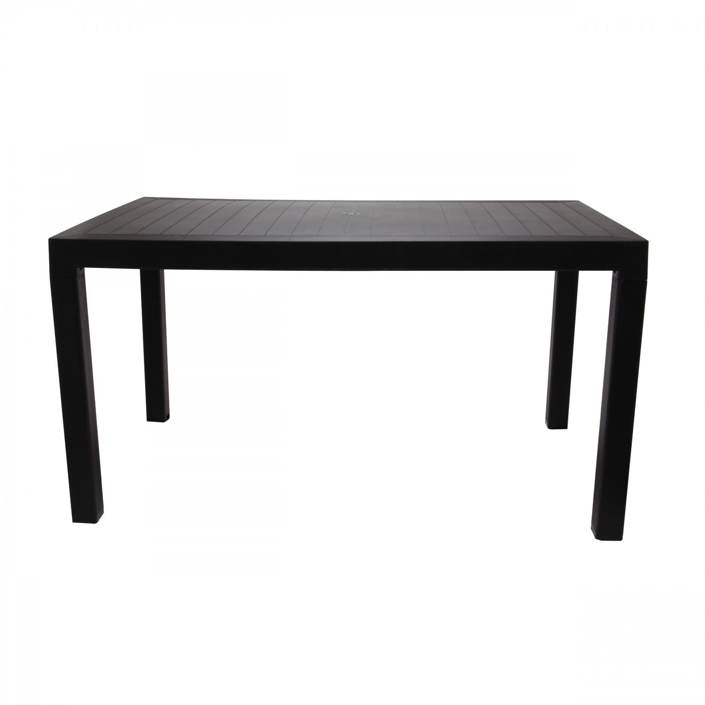 Set Masa cu 6 Scaune, Interior/Exterior, din plastic, BROWN