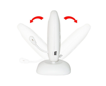 Sistem monitorizare bebelusi, audio video, wireless, mod noapte, temperatura, display