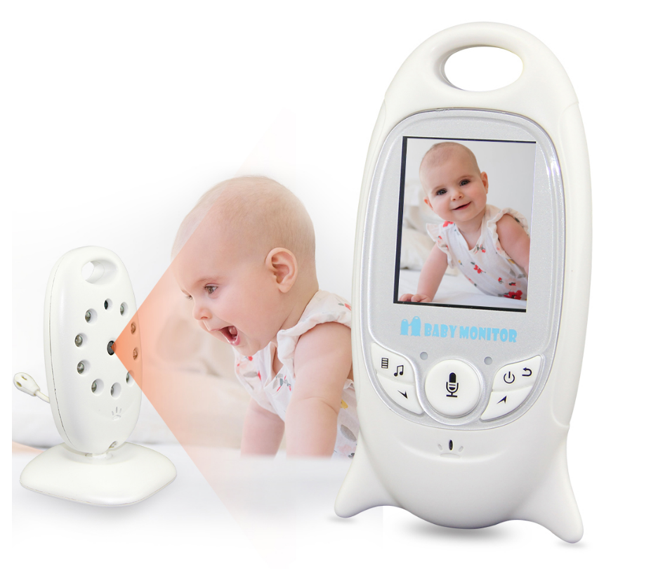 Sistem monitorizare bebelusi, audio video, wireless, mod noapte, temperatura, display