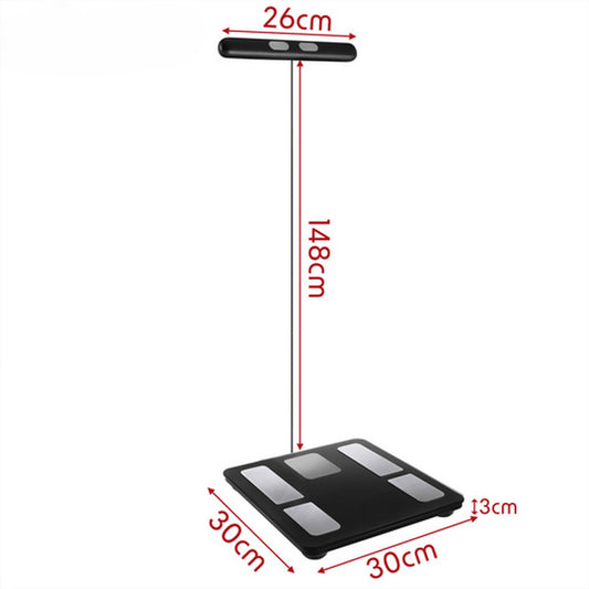 Cantar analitic SMART idealSTORE 180kg, analiza corporala BMI, WiFi Bluetooth, 8 electrozi