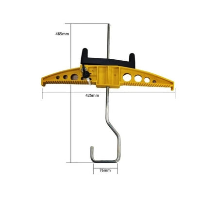Suport fixare scara auto universal idealSTORE, 2 bucati, blocare cu cheie, montaj pe bare transversale