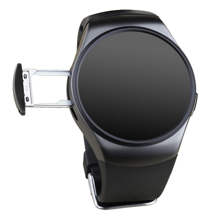 Smartwatch Poseidon 360 Ultrasmart Full black, Sim card, Heart sensor, G sensor, Bluetooth 4.0