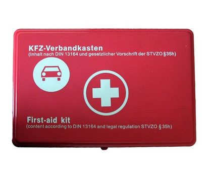 Kit siguranta auto Leo Auto Exclusiv - trusa medicala, 2 triunghiuri, stingator, vesta