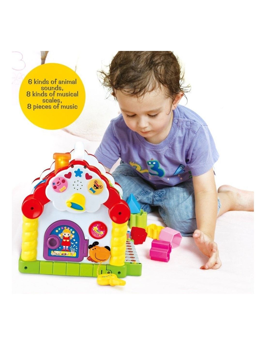 Casuta interactiva si amuzanta - Krista