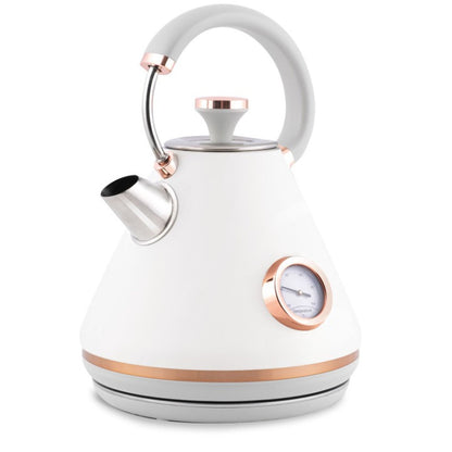 Fierbator electric cu termometru IdealStore 1.7L alb