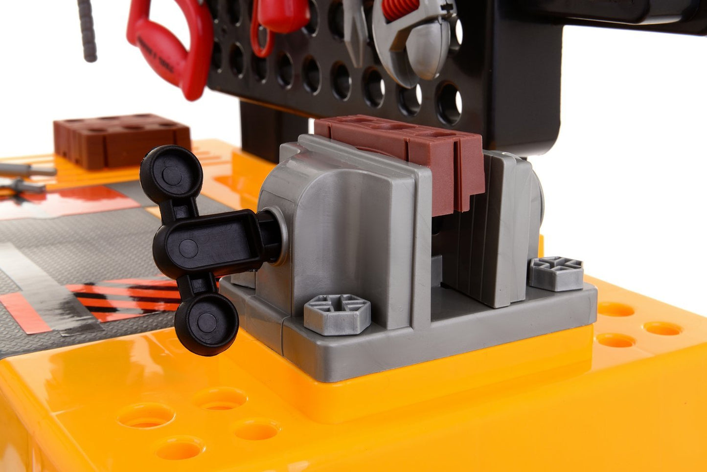 Jucarie mini atelier de lucru FunFit, pentru copii, cu scule si accesorii, 75x49 cm, 50 piese