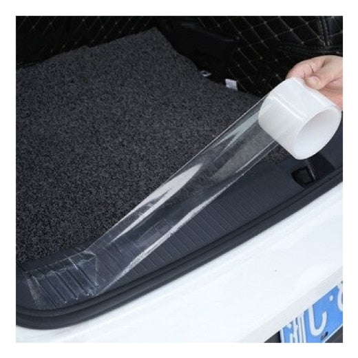 Folie protectie NANO transparenta 10 cm x 5 metri, Rezistenta la uzura si pete, Fara urme, anti-zgarieturi