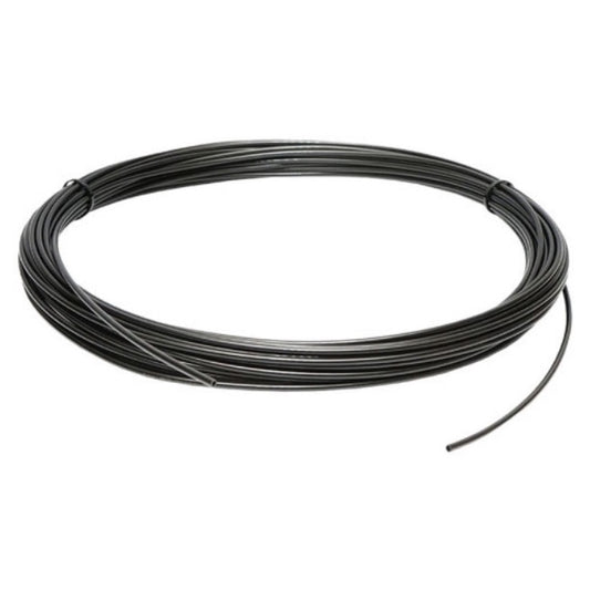 Furtun Aer idealSTORE, Diametru 4MM, Lungime 25M, Realizat din Polyamid, Mufa Rapida, Negru