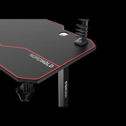 Birou Gaming Nordhold GD1400, 140 x 66 cm