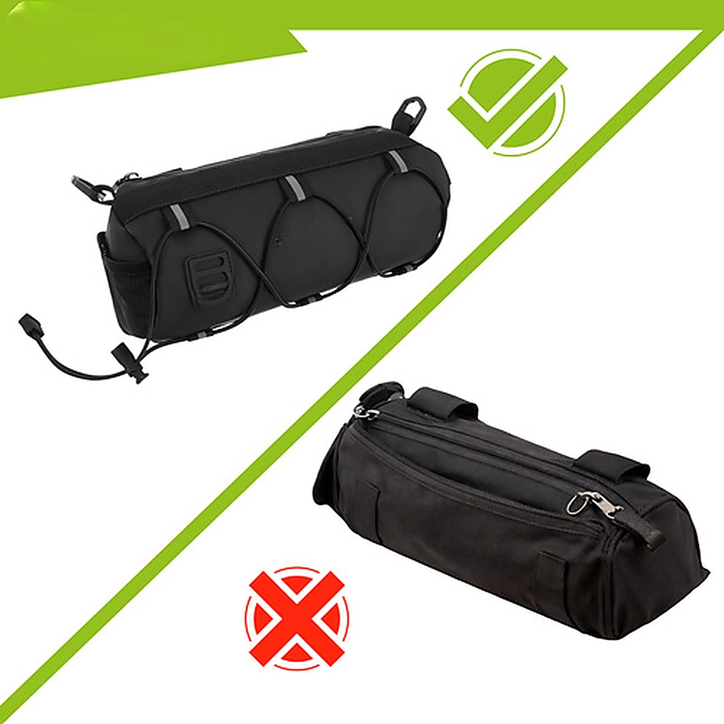 Geanta Bicicleta Pentru Ghidon idealSTORE 1.5L Impermeabila Cu Compartiment Telefon