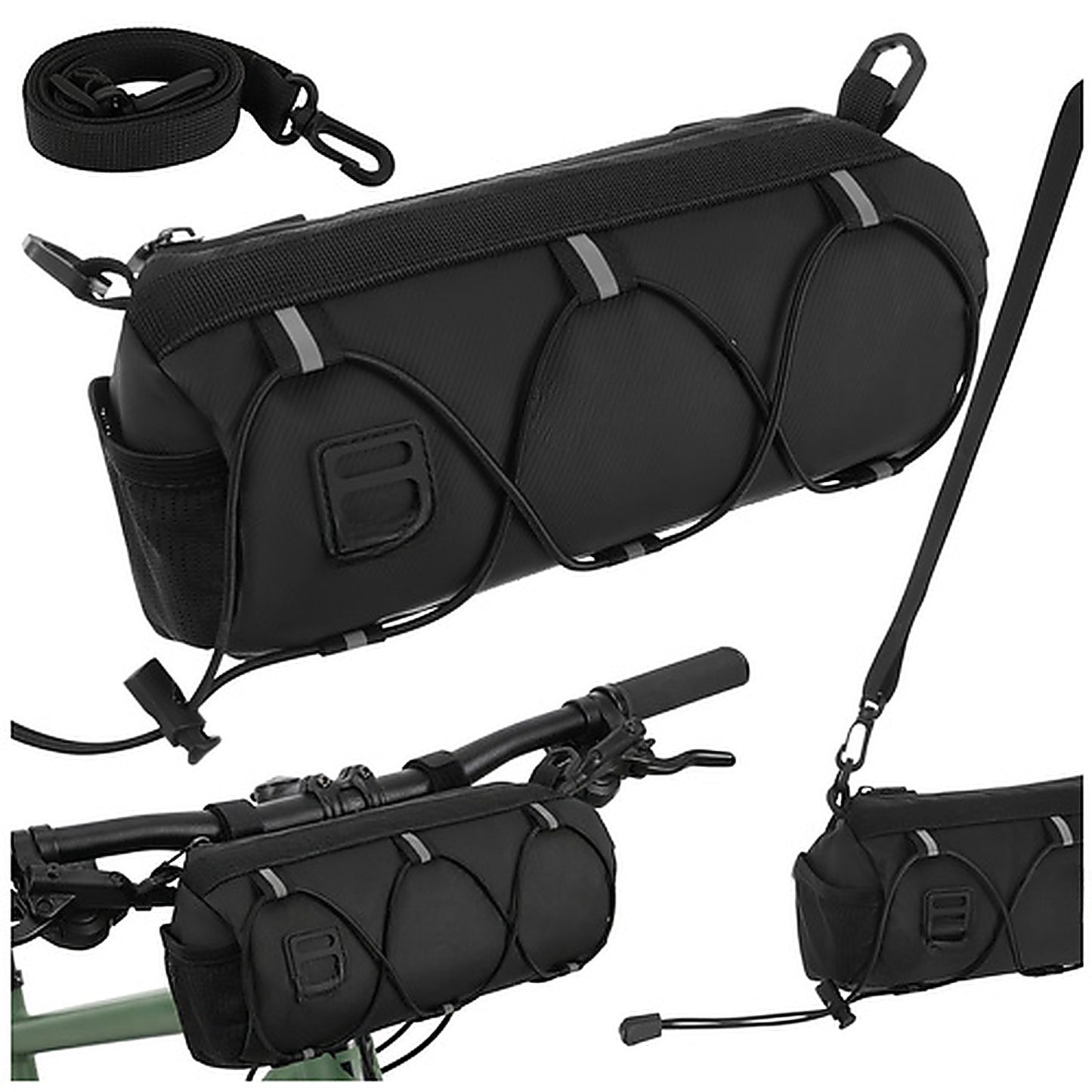 Geanta Bicicleta Pentru Ghidon idealSTORE 1.5L Impermeabila Cu Compartiment Telefon