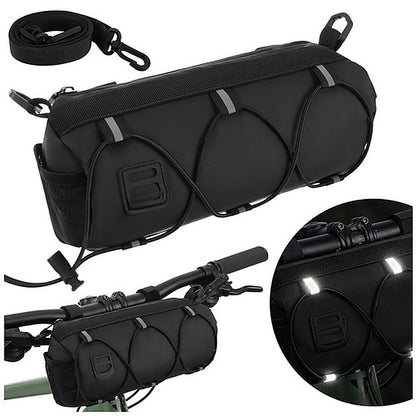 Geanta Bicicleta Pentru Ghidon idealSTORE 1.5L Impermeabila Cu Compartiment Telefon