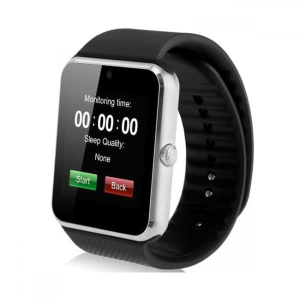 SMARTWATCH GT08 Black, SIM, BLUETOOTH, Capacitive touchscreen 1.54, Procesor Dual-Core 1.2GHz, 128MB RAM